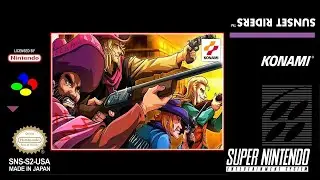 SUNSET RIDERS ON SNES9X (STAGE SELECTION) HARD MODE NOW MAKES IT EASY TO COMPLETE THE GAME IN 2025