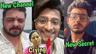 paras official mother crying, hindustani bhau new channel create, carryminati new secret