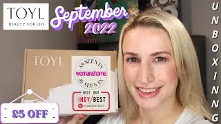 TOYL September 2022 Beauty Subscription Box Unboxing