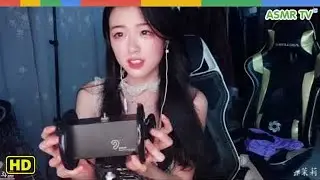 ASMR Mouth Sound Ear Massages ~ Sister Waitress Cosplay