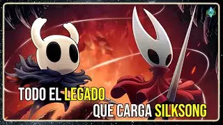 SILKSONG CAMINARA SOBRE LOS HOMBROS DE HOLLOW KNIGHT