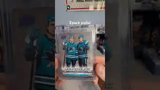 What card would you rather have? Epack has had the best luck for Celebrini! #24/25 series 2