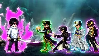 Yuta VS All Jotaro Kujo | Cursed Energy vs Time Stop