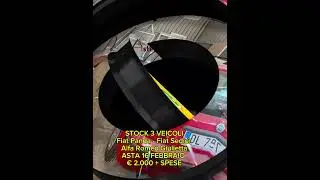STOCK 3 VEICOLIFiat Panda - Fiat Sedici Alfa Romeo GiuliettaASTA 16 FEBBRAIO &euro; 2.000 + SPESE