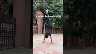 Handstand for Beginners | 3-Step Secret 🤫 #shorts