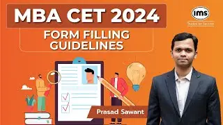 MBA CET Form Filling 2024 Process | Prasad Sawant