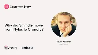 Why did Smindle move from Nylas to Cronofy?