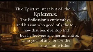The Philosophy of Epictetus in One Video