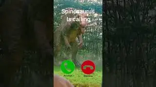 the dinosaur is calling