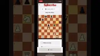 Subscribe if you can solve's puzzle today(24/7/2024)#chess #edit #puzzle #chessgame