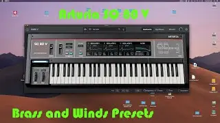 Arturia SQ 80 V Brass and Winds Presets