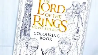 The Lord of the Rings colouring book
