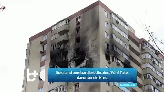 Russland bombardiert die Ukraine: F&uuml;nf Opfer durch Explosion, darunter ein Kind