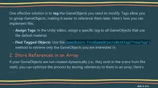 How to Efficiently Change GameObject Materials in Unity: A Guide for Developers
