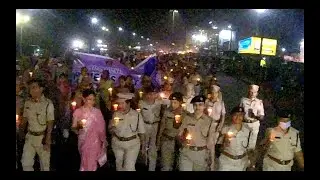 Women's Day Special Candle Light Rally in Vizag Rk Beach