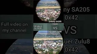 Premium vs Budget Binoculars  Sig Sauer Zulu8 vs Svbony SA205