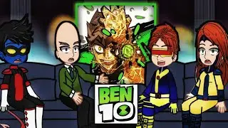 X - Men 97 React To Ben10 []🇧🇷🇺🇸[] Gacha React to ben10