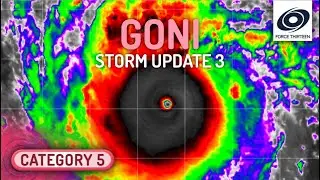 Goni (#RollyPH) A Category 5 Super Typhoon Approaching the Philippines