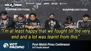 Rex Regum Qeon (RRQ vs. PRX) | VCT Pacific Kickoff 2026 | Post-match Press Conference