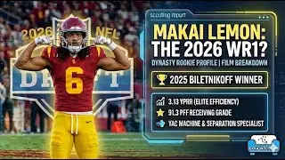 Makai Lemon Scouting Report: 2026 Rookie Draft Must-Have? | CouchScouts Podcast Ep.117