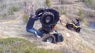 Epic Fail: Swamp ATV Uncleanliness. Болотный замес на квадроциклах 2018