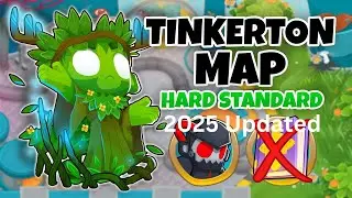 🔥 Bloons TD 6 | Tinkerton Hard Standard Guide | No MK | 2025 Updated 🎯