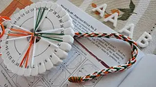 Kumihimo Tutorial Peruvian Braiding Technique (16 Threads)