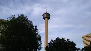🛕🛣️ Tower of the Americas, Observation Deck and Restaurant, San Antonio, Texas