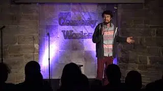 David Rodriguez opening for the Grawlix. Comedy Works Downtown 11/25/17