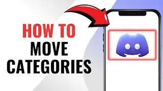 How to move categories in Discord mobile