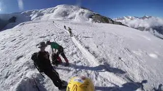 Weissmies da Hohsaas per la via normale