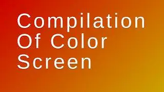 ASMR Color Screens 1H Each - Relaxing Ambiance to Aid Sleep, Concentration, or Meditation