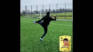 Tutorial do chute colocado do Yamal☠️🚀 #eafc25 #fifa #eafc24 #eafcmobile #fifamobile #fifa #shorts