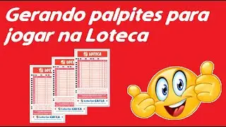 GERANDO PALPITES PARA LOTECA NO EXCEL