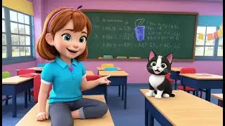 Emma Had a Tiny Cat | Cute Kitty Song for Kids | Sweet Animal Nursery Rhyme