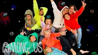 Among Us in REAL LIFE | family games | Adventures with Addy & Ollie