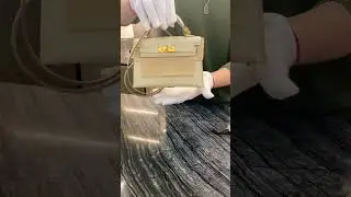 Unboxing the Hermes Kelly II Vanille Crocodile! #luxury #hermes #lifestyle #fyp