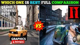 GTA 4 VS MAFIA 2 PHYSICS COMPARISON | GTA 4 VS MAFIA 2 WHICH IS BEST