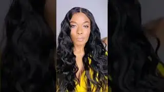Easy $35 Beach Waves #sensationnelhair  #wig #wigs #wiginstall #syntheticwigs #summer #vacation