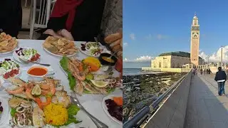 خريجة أنا و ختي 👩🏻‍❤️‍👩🏻 شاركت معكم الأجواء في مدينة الدار البيضاء 🤍مشترياتي اواني شعيب 😍هميزات خيال