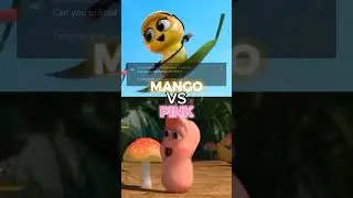 🥭Mango VS Pink🌺 #shorts #larva #vs #whoisstrongest