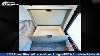 Remarkable 2024 Forest River Wildwood Grand Lodge Destination Trailer RV For Sale in Attalla, AL