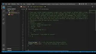 VScode snippet Generator