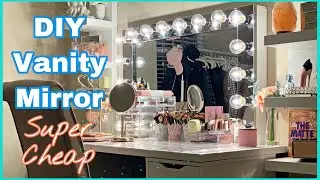 DIY Vanity Mirror w/ Lights | ONLY $150!