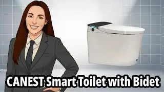 CANEST FC-002SE Smart Toilet with Bidet Built In: A Game-Changer for Family Bathrooms