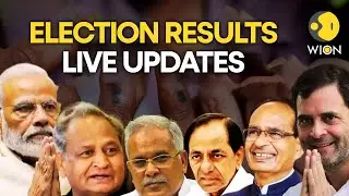 Elections Result 2023 LIVE: Massive Win for BJP in Mp, Raj & Chattisgarh | Election Result LIVE