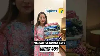 10 Flipkart Kurta Sets Under 500 #Flipkart #flipkarthaul #shorts #shortsfeed