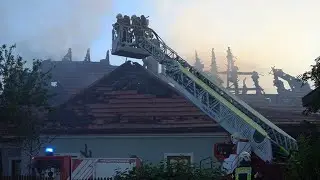 Großbrand in Obritzberg-Rust | B4 Bauernhofbrand