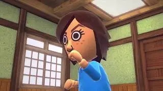 Wii Party U - Dojo Domination  ( Intermediate Mode ) Player Sanderson