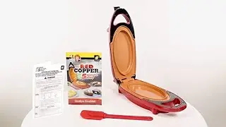 Red Copper 5-Minute Chef - Non-Stick Omelette Pan